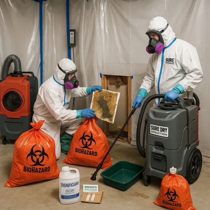 Contaminated Water Handling Protocols process in La Riviera, CA